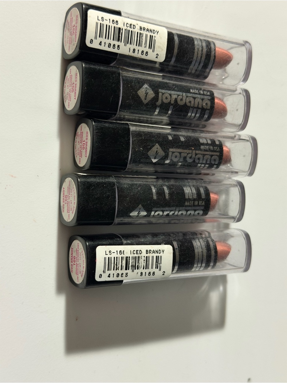5 iced Brandy Jordana lipstick